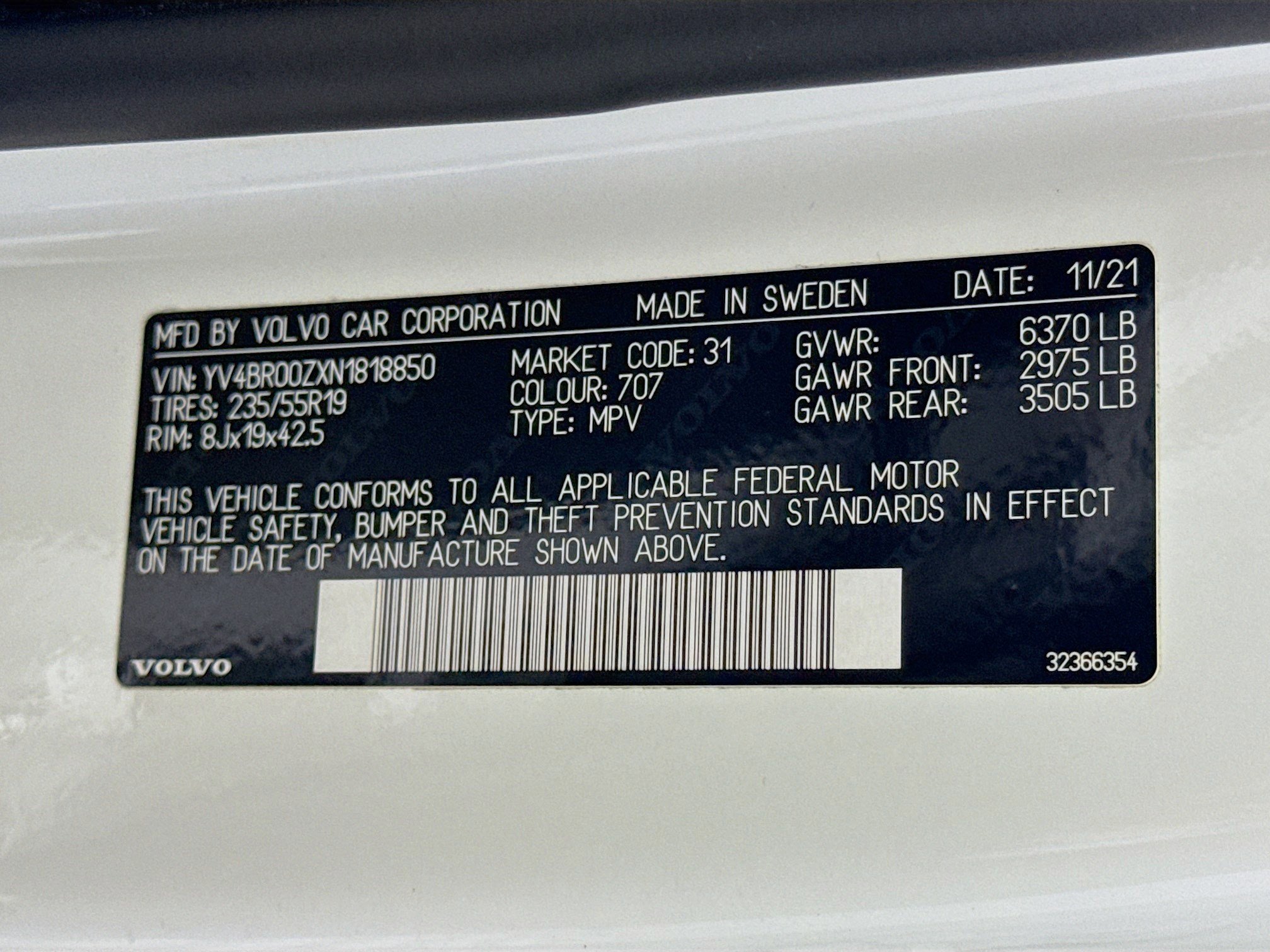 Used 2022 Volvo XC90 T8 Inscription Expression image 40