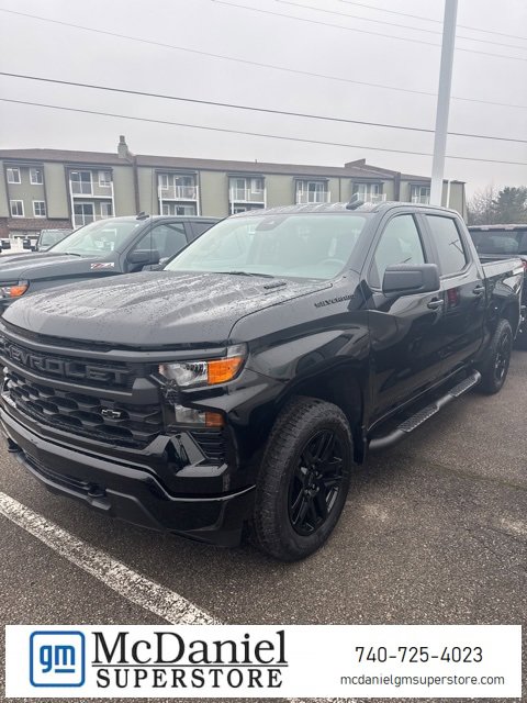 New 2026 Chevrolet Silverado 1500 Custom w/ Turbomax Blackout Package image 1