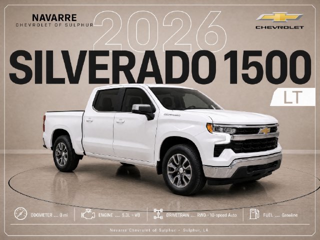 New 2026 Chevrolet Silverado 1500 LT
