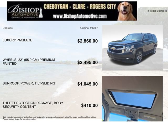 Used 2018 Chevrolet Tahoe LT w/ Luxury Package AWD/4WD image 3