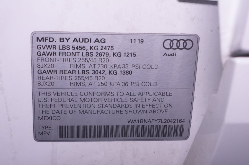 Used 2020 Audi Q5 2.0T Premium Plus w/ Premium Plus Package AWD/4WD image 47