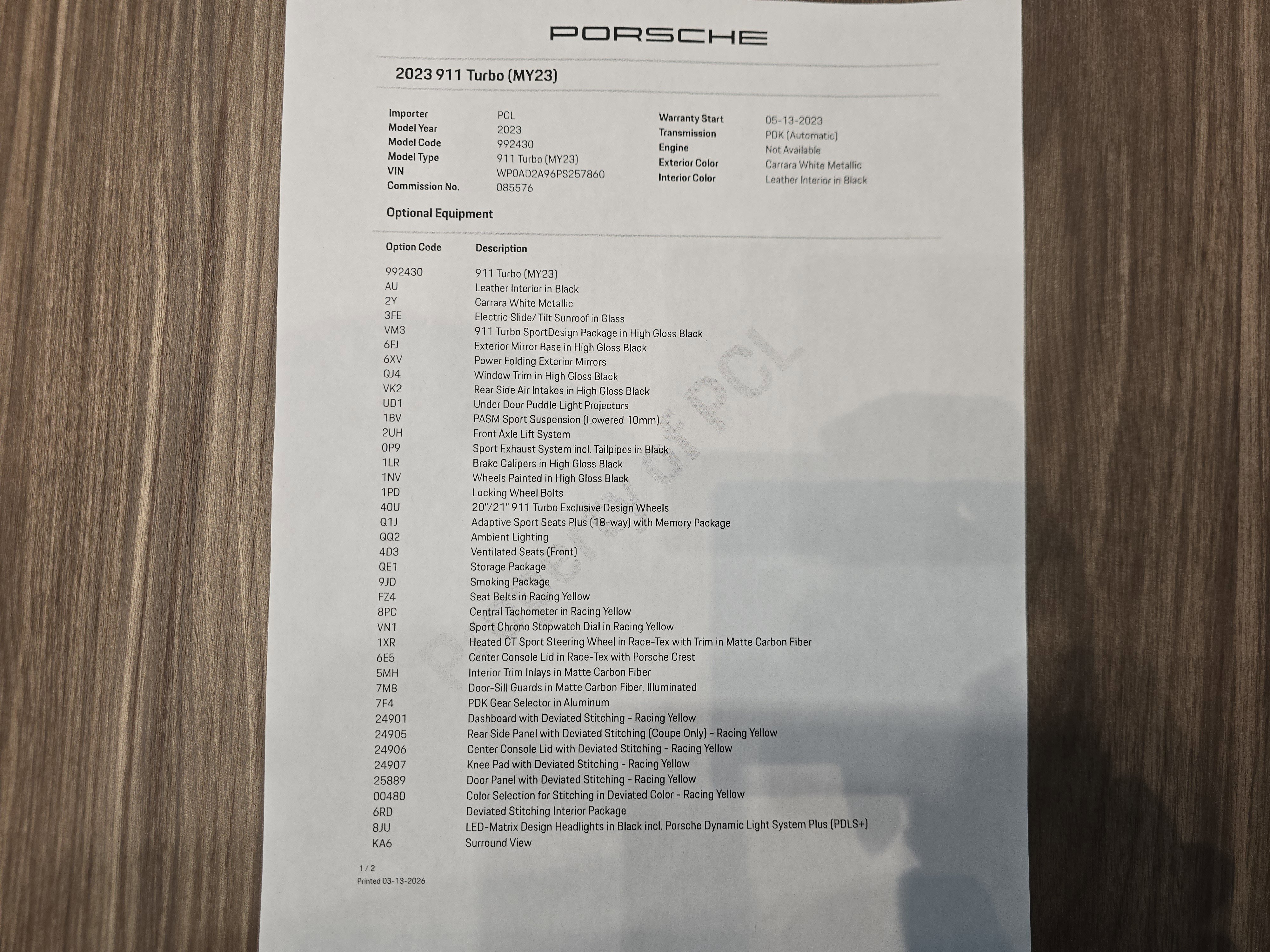 Certified 2023 Porsche 911 Turbo AWD/4WD image 28