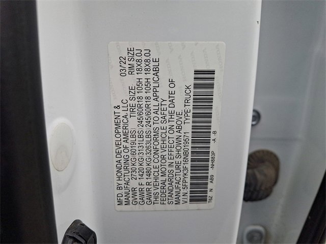 Used 2022 Honda Ridgeline Sport image 26