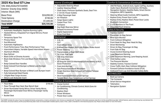 Used 2025 Kia Soul GT-Line image 32