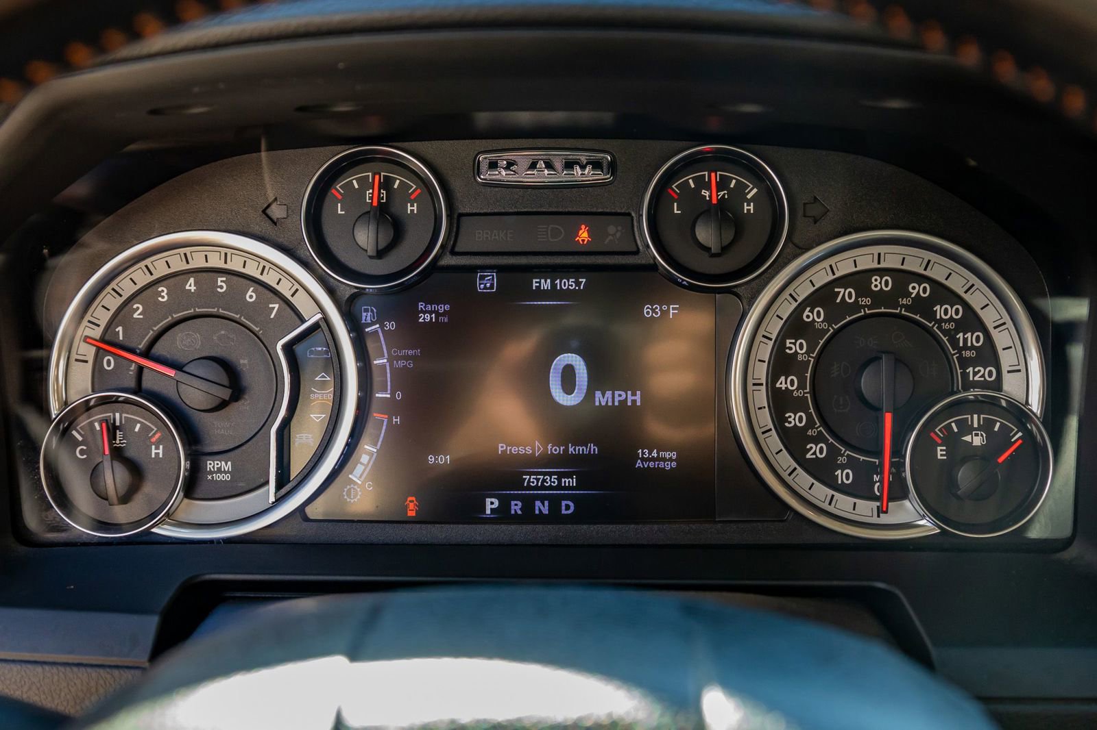 Used 2017 RAM 1500 Sport w/ Ignition Orange Sport Package image 19