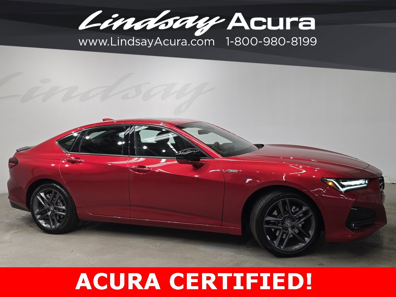 Certified 2025 Acura TLX SH-AWD w/ A-SPEC Pkg image 3