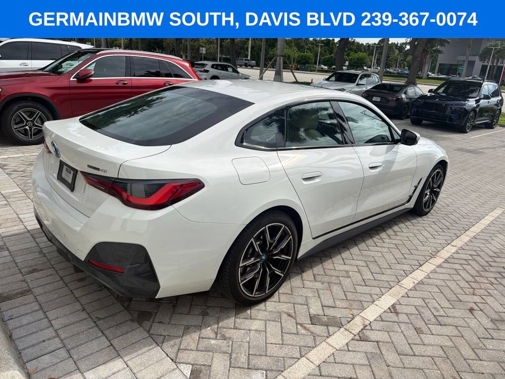 Certified 2023 BMW i4 eDrive40 w/ M Sport Package RWD image 14