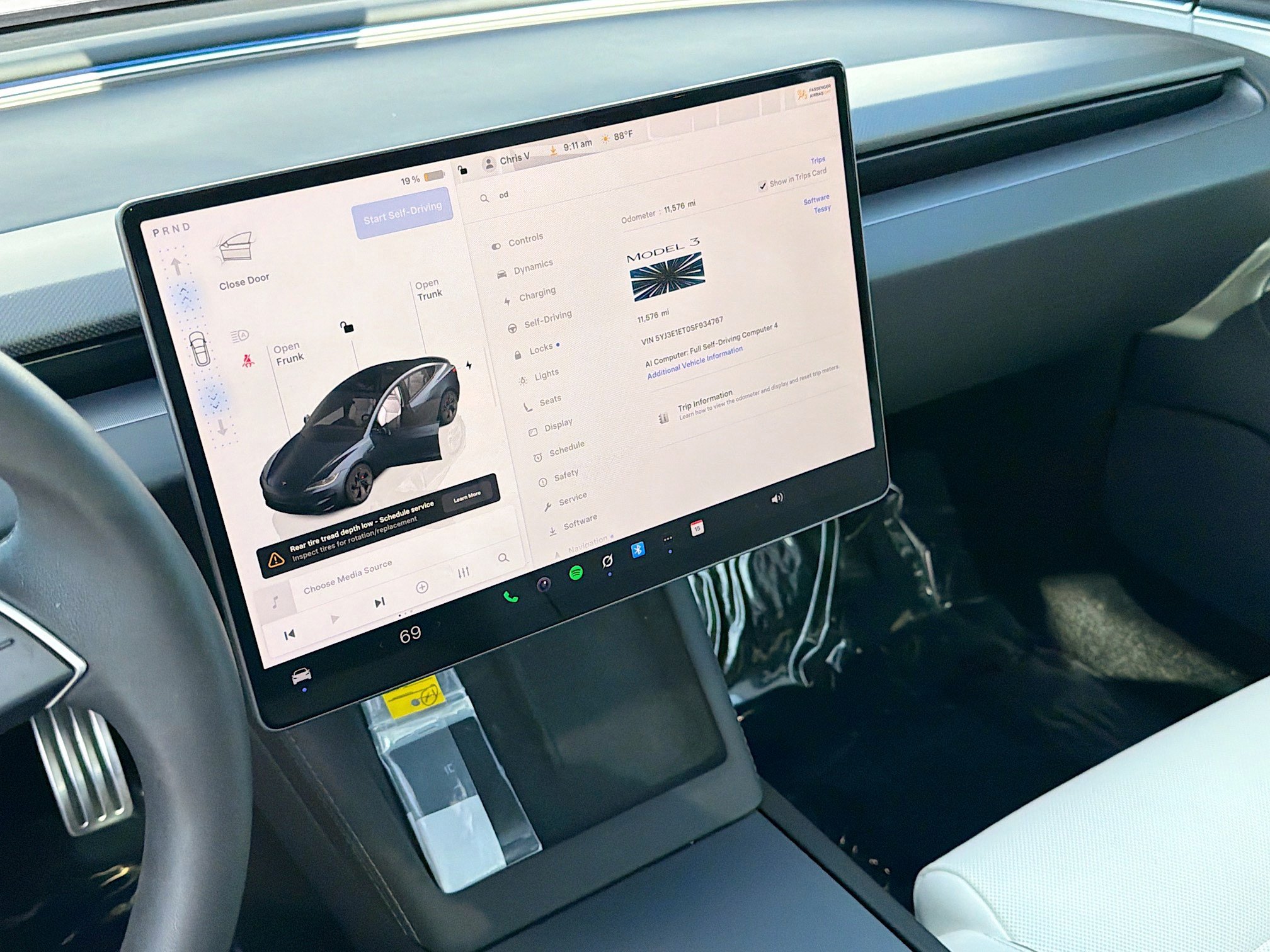 Used 2025 Tesla Model 3 Performance AWD/4WD image 27