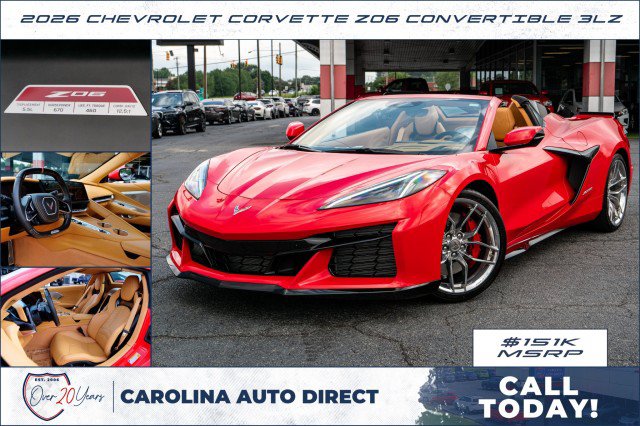 Used 2026 Chevrolet Corvette Z06 RWD image 1