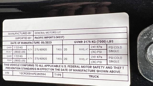 Used 2023 Chevrolet Silverado 1500 RST w/ Protection Package image 58