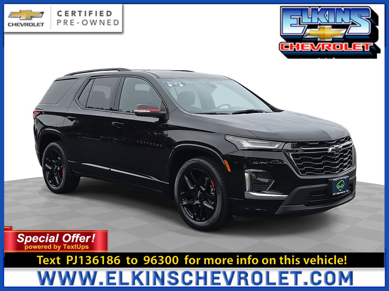 Certified 2023 Chevrolet Traverse Premier w/ Redline Edition