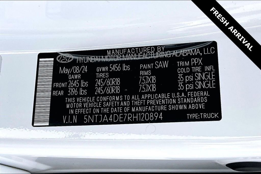 Used 2024 Hyundai Santa Cruz SE image 19