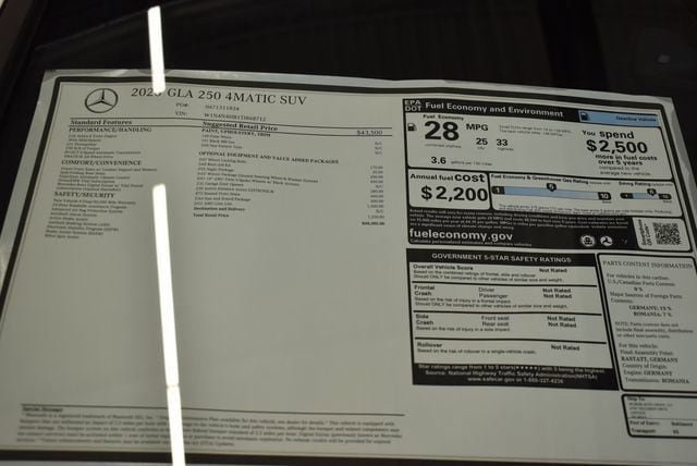 New 2026 Mercedes-Benz GLA 250 4MATIC image 5