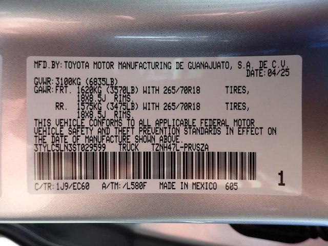 Certified 2025 Toyota Tacoma Trailhunter w/ Tow Tech Package image 23