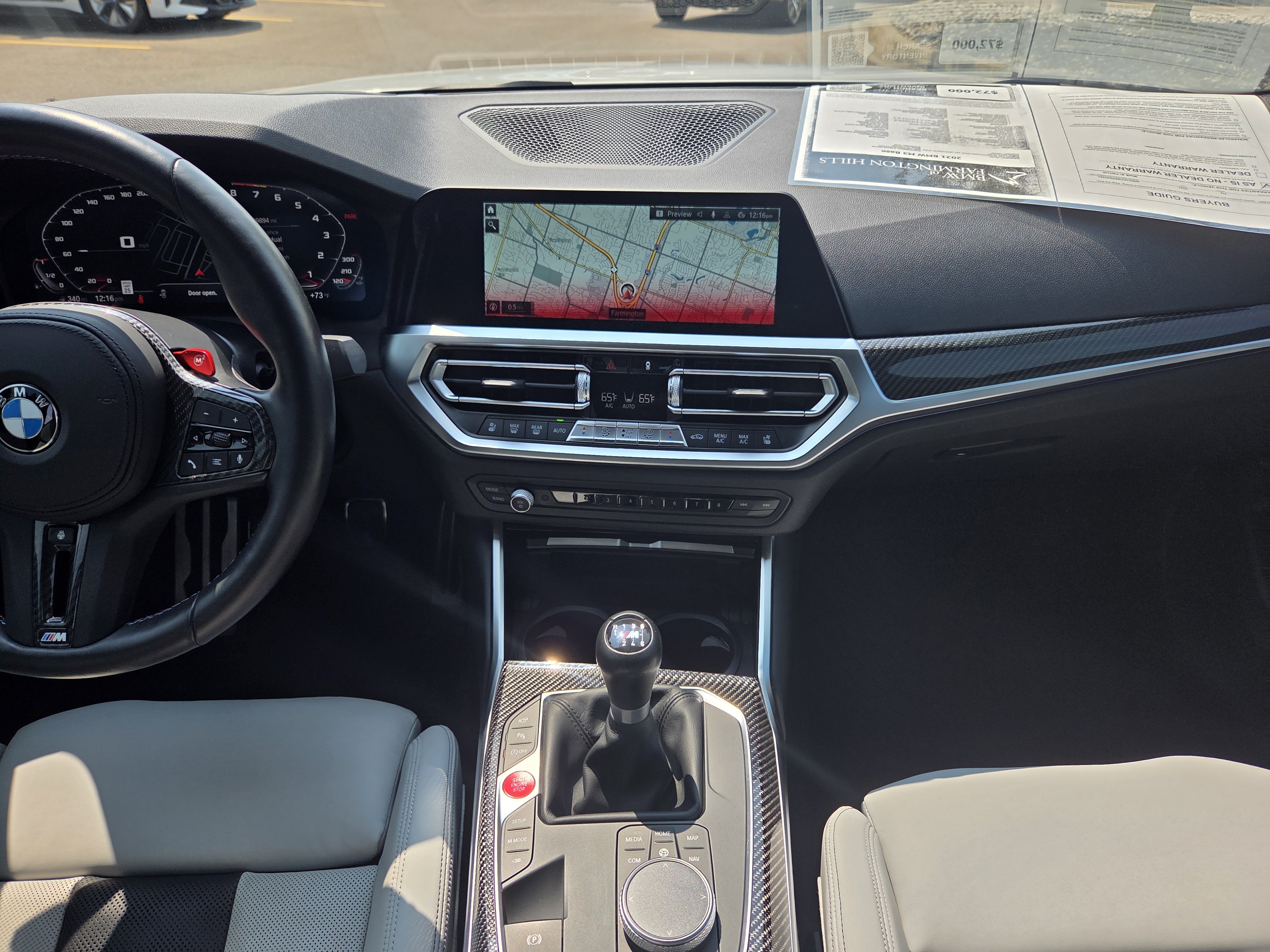 Used 2021 BMW M3 w/ Executive Package RWD image 31