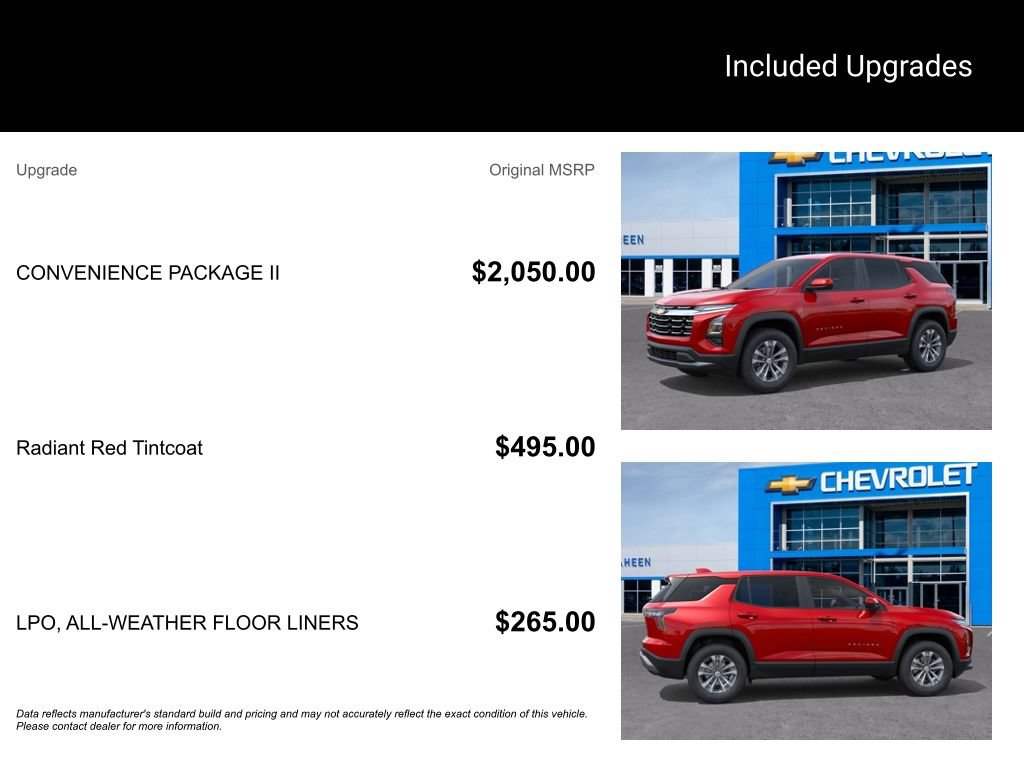 New 2026 Chevrolet Equinox LT w/ Convenience Package II FWD image 5