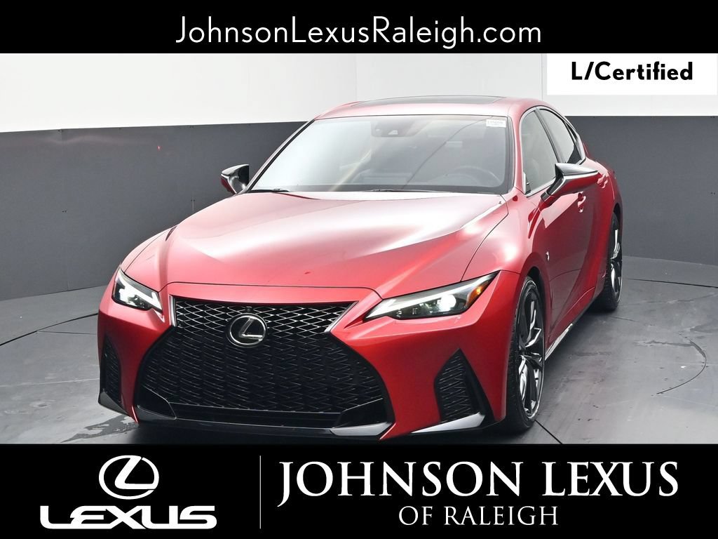 Certified 2023 Lexus IS 350 F Sport w/ Navigation Package RWD image 5