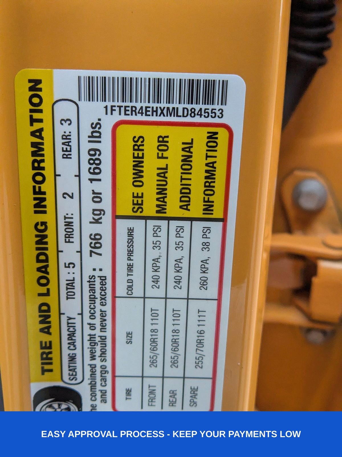 Used 2021 Ford Ranger XLT w/ Equipment Group 302A High image 21