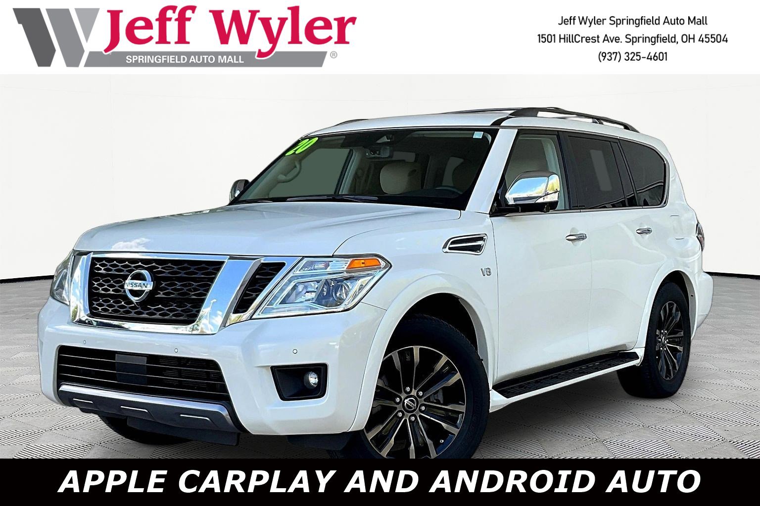Used 2020 Nissan Armada Platinum w/ Captain's Chairs Package AWD/4WD image 1