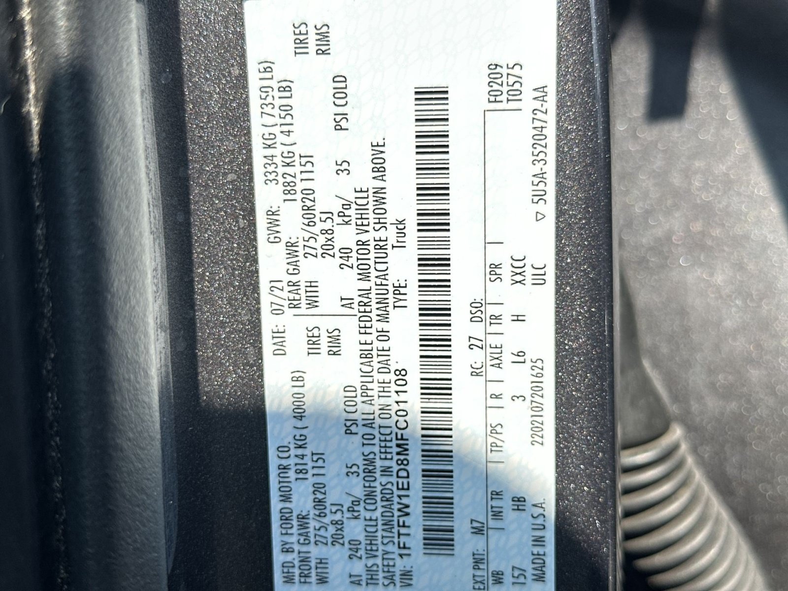 Used 2021 Ford F150 Lariat AWD/4WD image 36