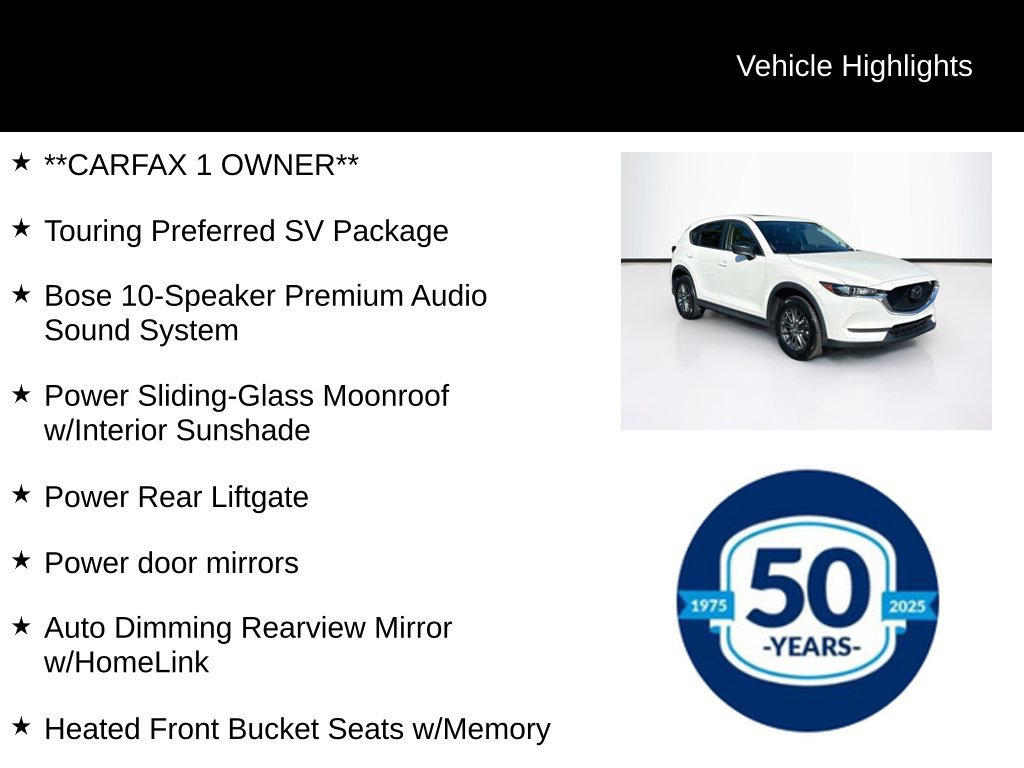 Used 2021 MAZDA CX-5 Touring w/ Touring Preferred SV Package AWD/4WD image 9