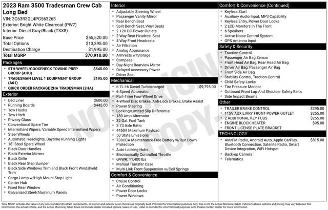 Used 2023 RAM 3500 Tradesman image 37