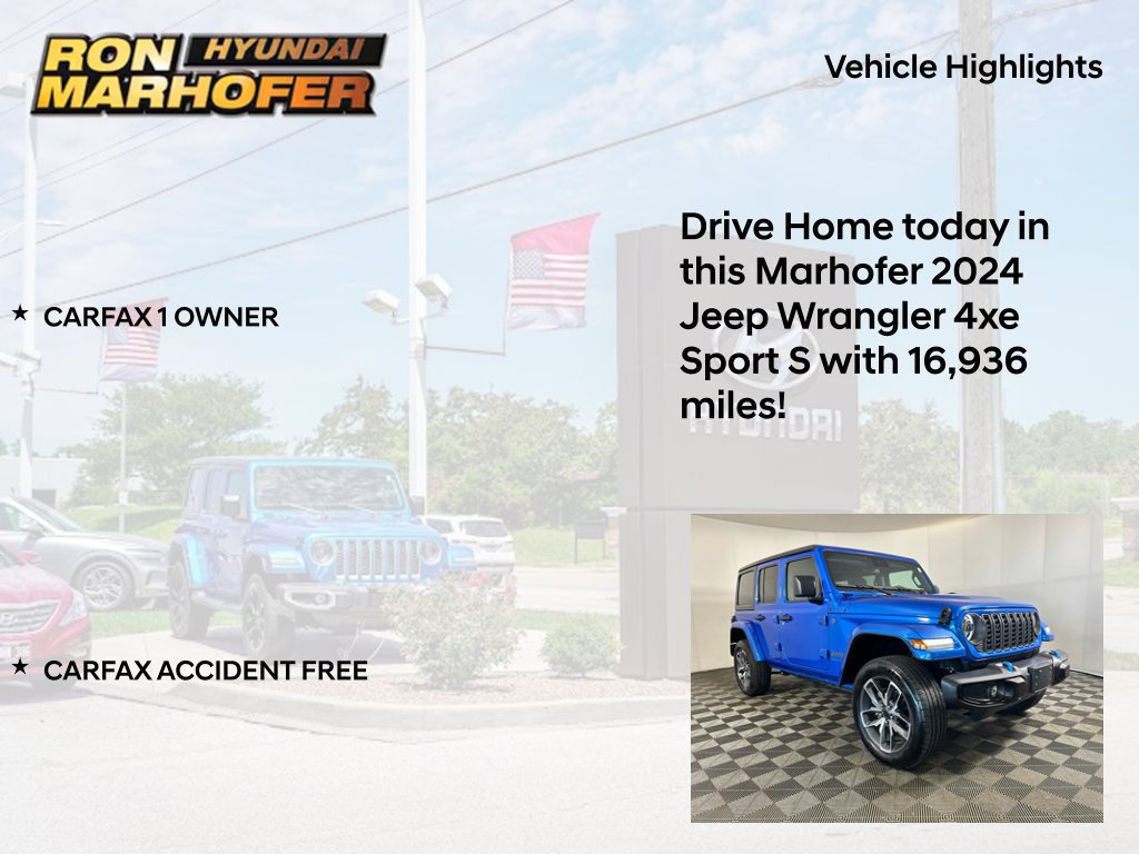 Used 2024 Jeep Wrangler Unlimited w/ Convenience Group AWD/4WD image 15