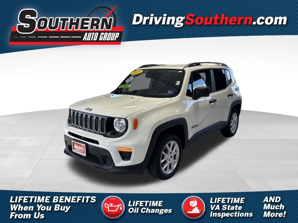 Used 2021 Jeep Renegade Sport w/ Sport Appearance Group AWD/4WD 360° Tour