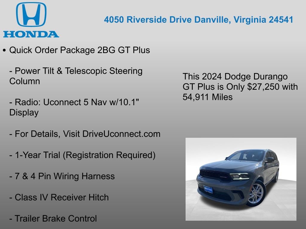 Used 2024 Dodge Durango GT image 32