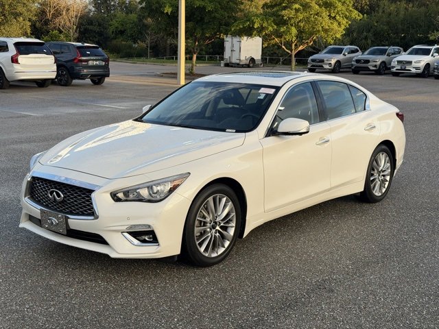Certified 2021 INFINITI Q50 Luxe w/ Cargo Package