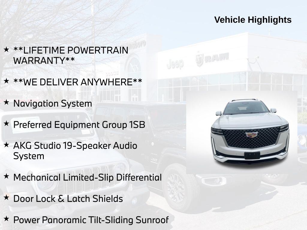 Used 2022 Cadillac Escalade Premium Luxury image 5