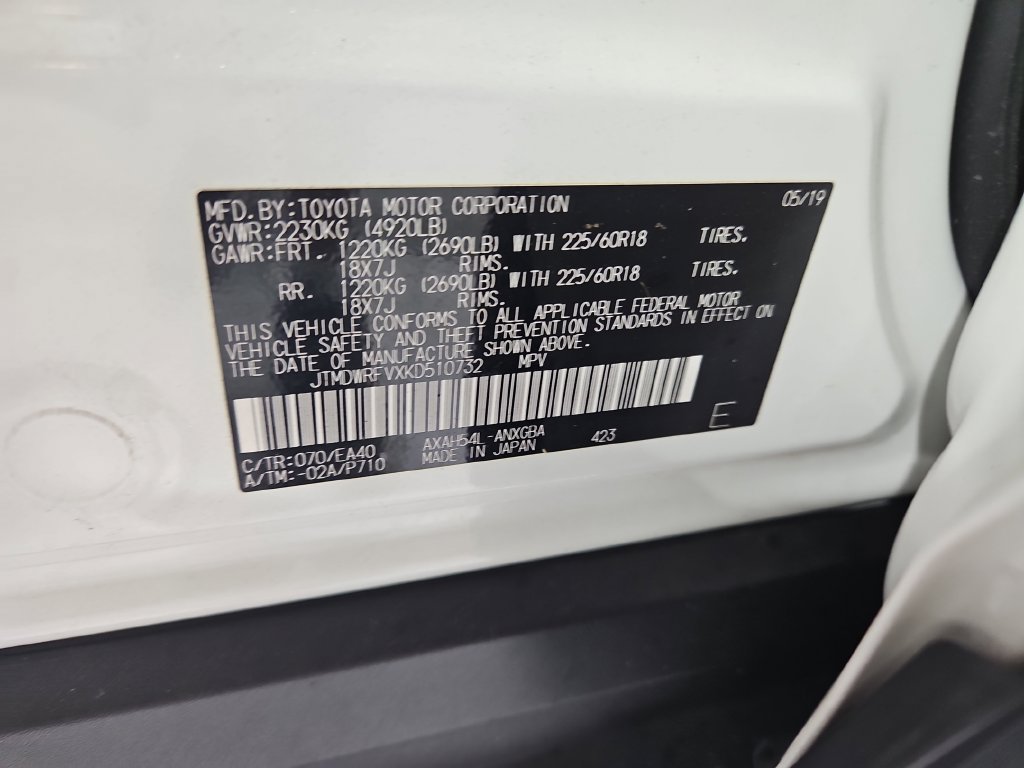Used 2019 Toyota RAV4 Limited AWD/4WD image 29