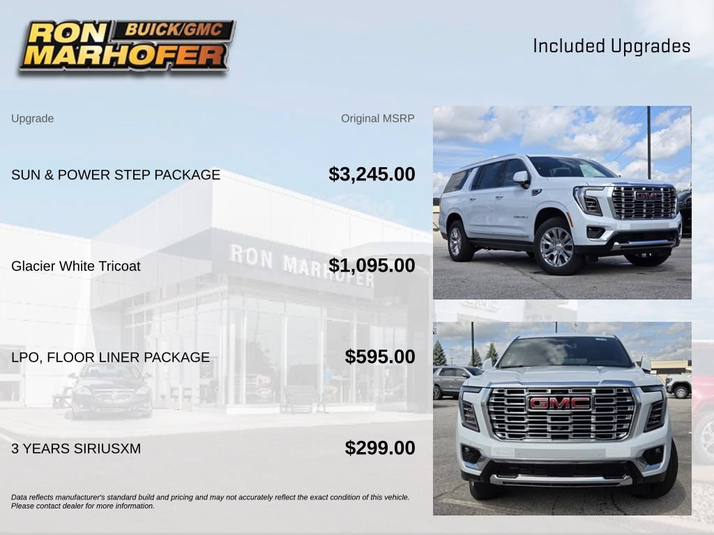 New 2026 GMC Yukon XL Denali w/ Sun & Power Step Package AWD/4WD image 7