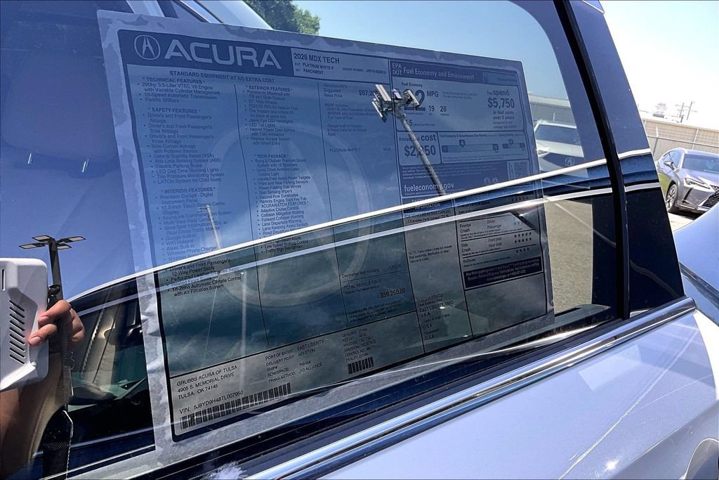 New 2026 Acura MDX w/ Technology Package FWD image 30