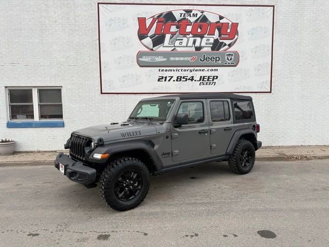 Used 2022 Jeep Wrangler Unlimited Willys