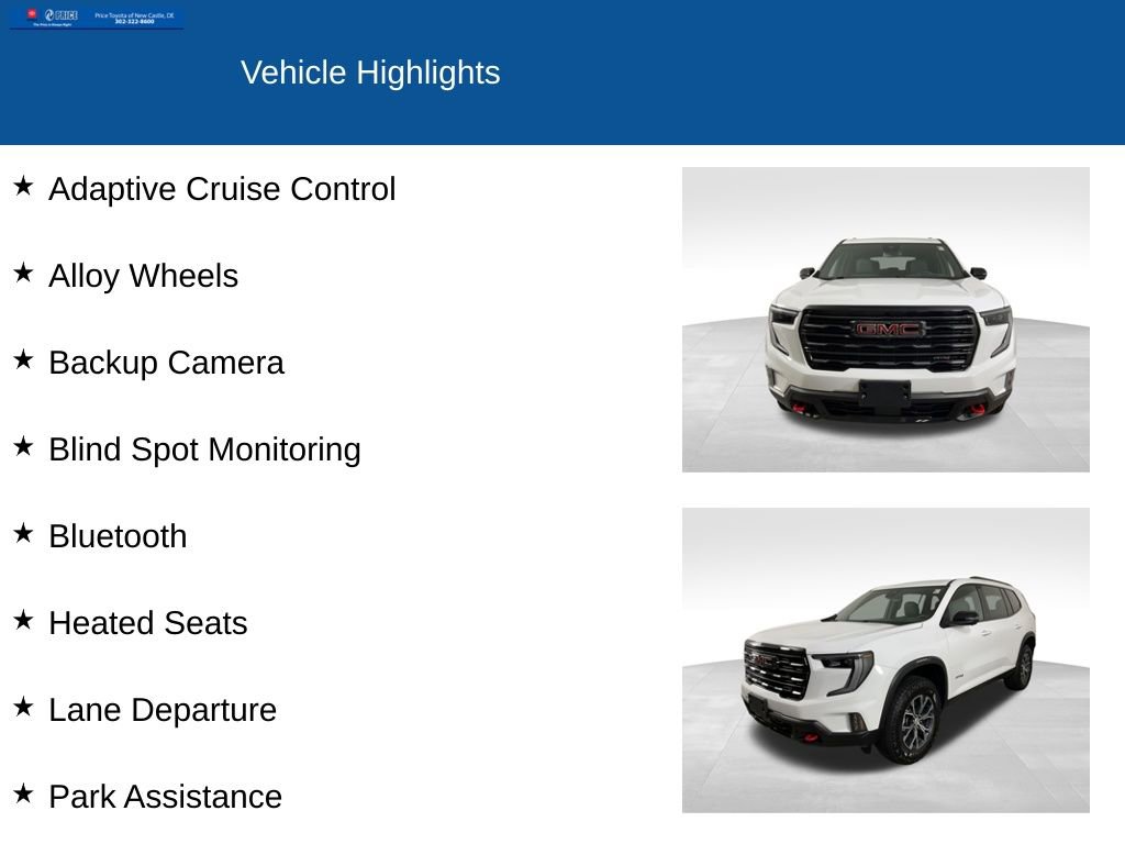 Used 2025 GMC Acadia AT4 image 2