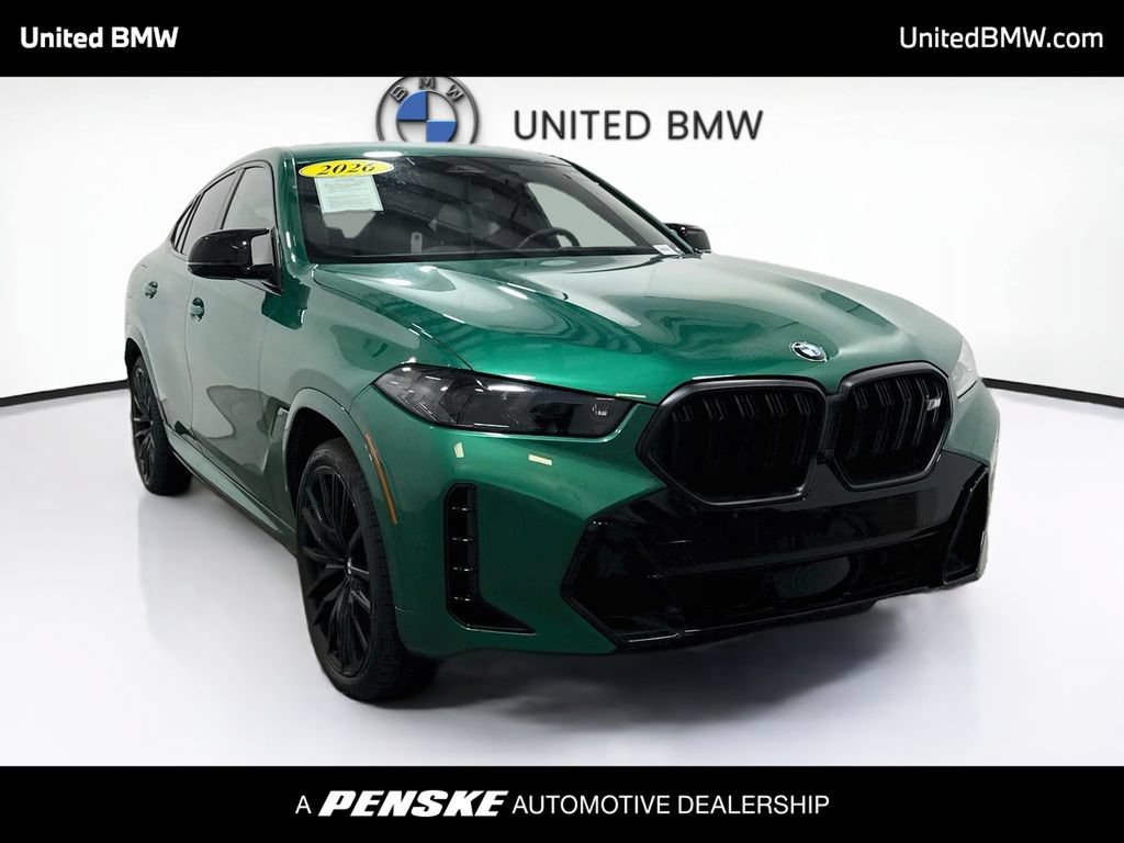 Certified 2026 BMW X6 M60i w/ Executive Package AWD/4WD image 3