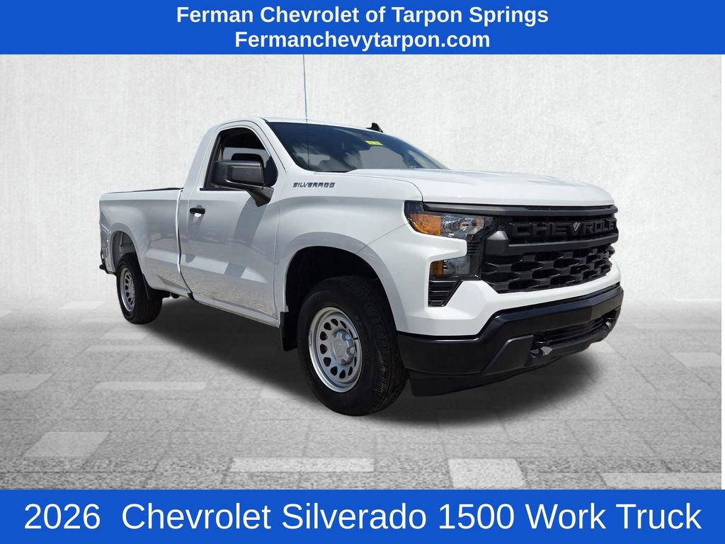 New 2026 Chevrolet Silverado 1500 W/T w/ WT Value Package