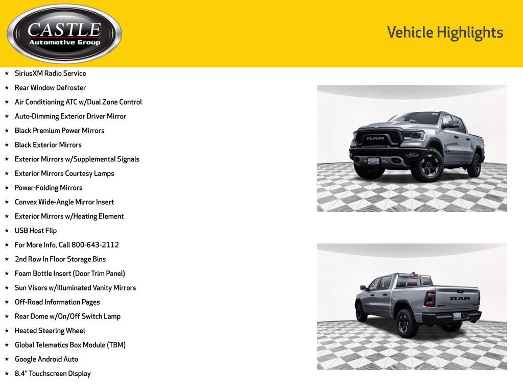 Used 2022 RAM 1500 Rebel w/ Rebel Level 1 Equipment Group AWD/4WD image 11