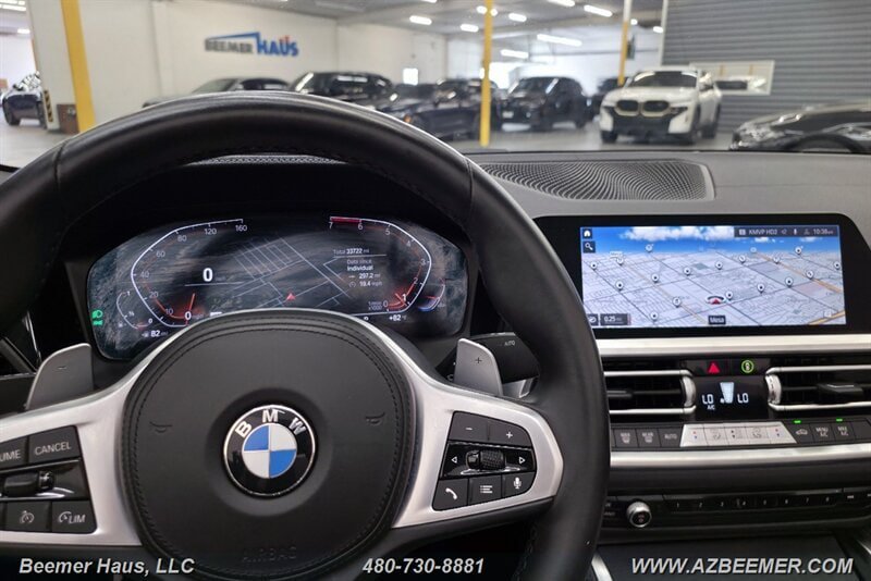 Used 2021 BMW 430i Convertible w/ M Sport Package RWD image 26