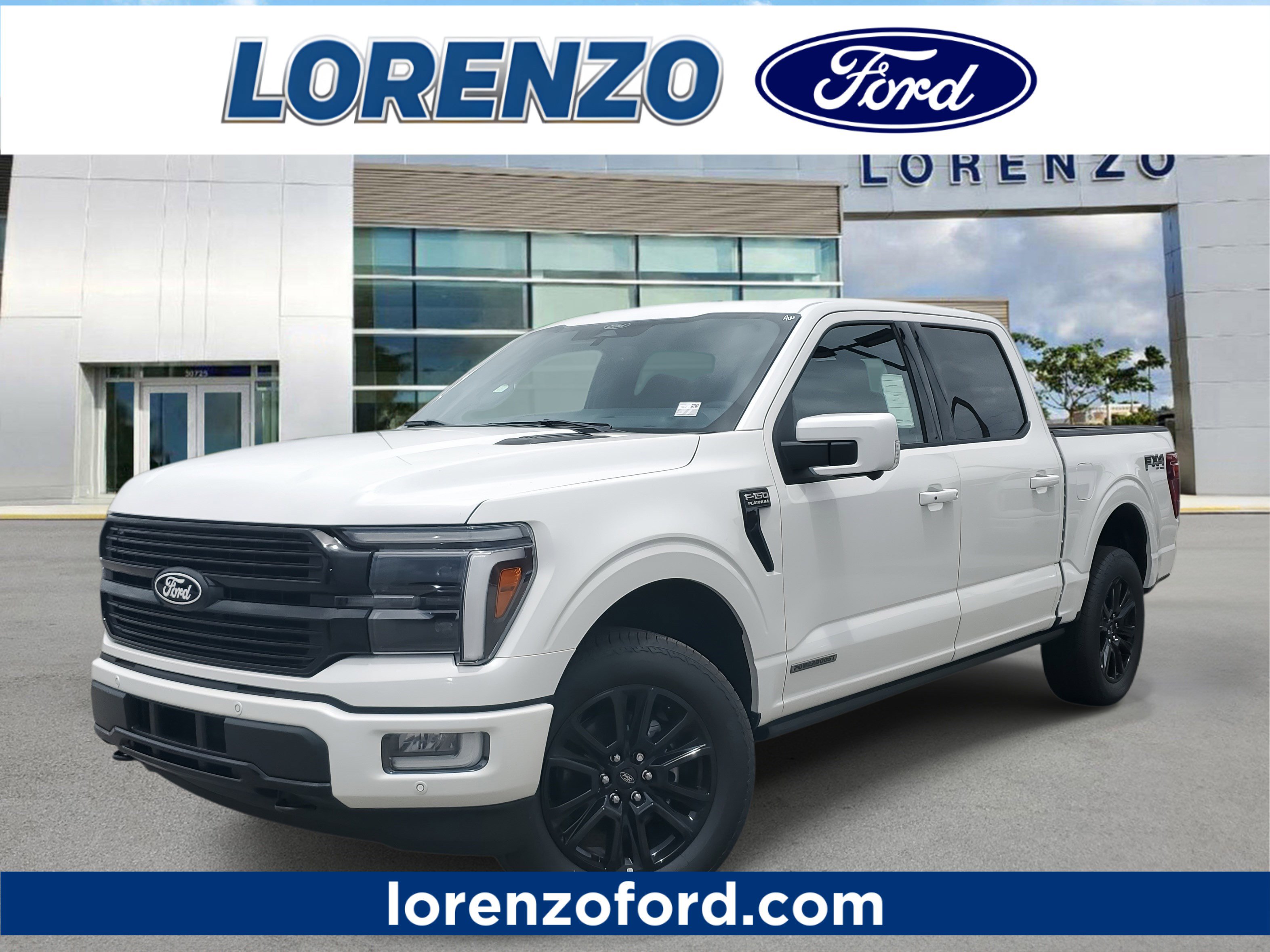 New 2025 Ford F150 Platinum w/ Equipment Group 702A High