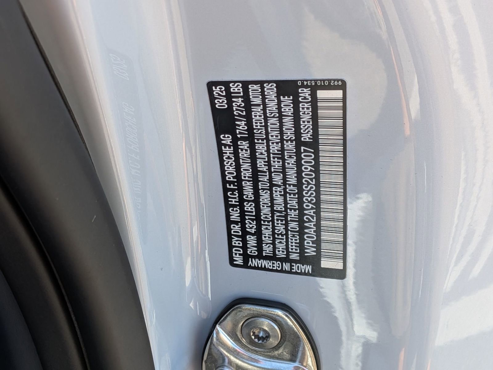 Certified 2025 Porsche 911 Carrera image 29