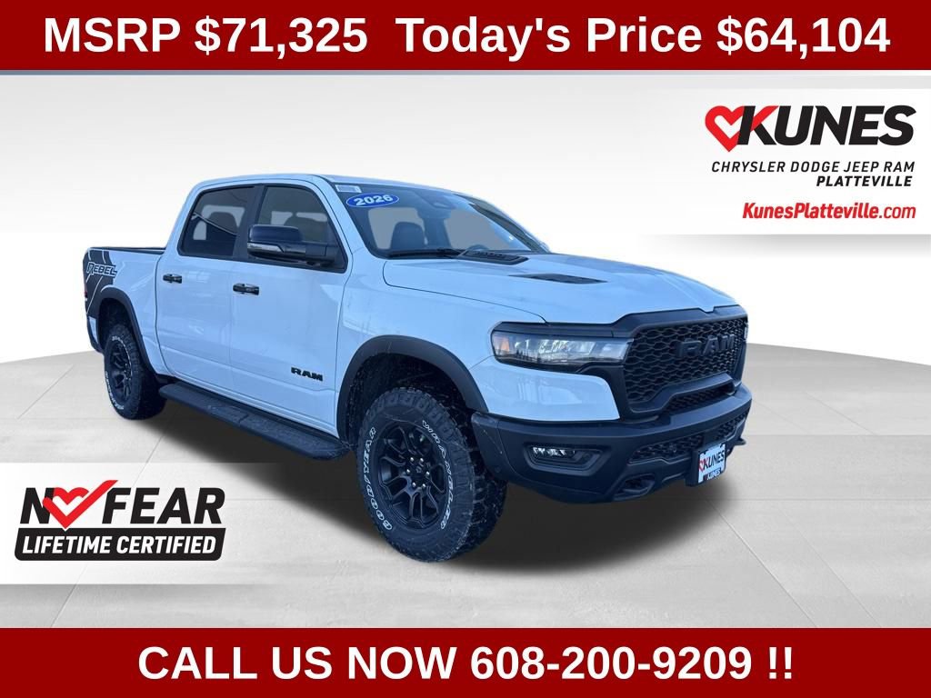 New 2026 RAM 1500 Rebel w/ Rebel Level 2 Equipment Group