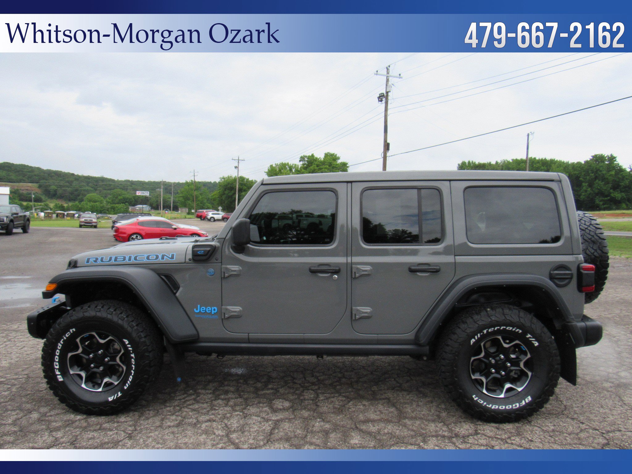 Used 2021 Jeep Wrangler Unlimited Rubicon 4xe w/ Steel Bumper Group AWD/4WD image 7