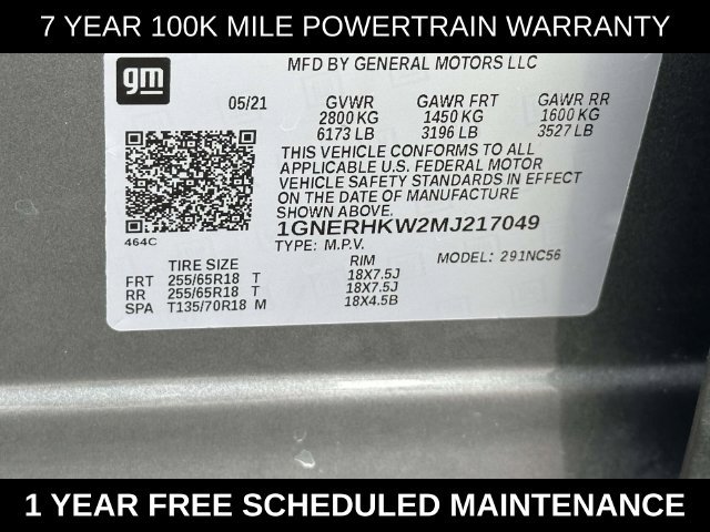 Used 2021 Chevrolet Traverse LT FWD image 30