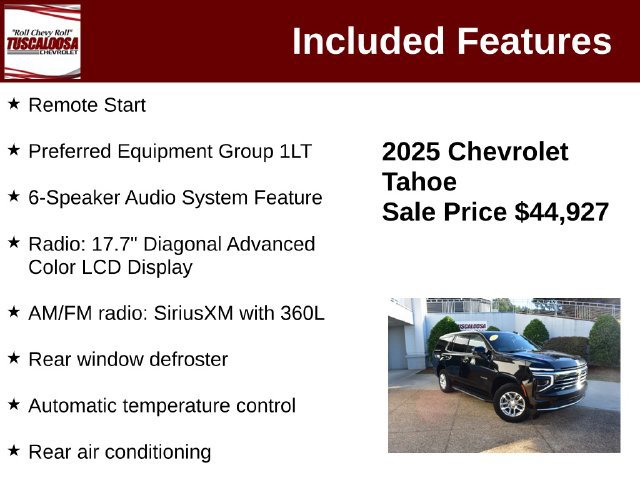 Used 2025 Chevrolet Tahoe LT RWD image 12