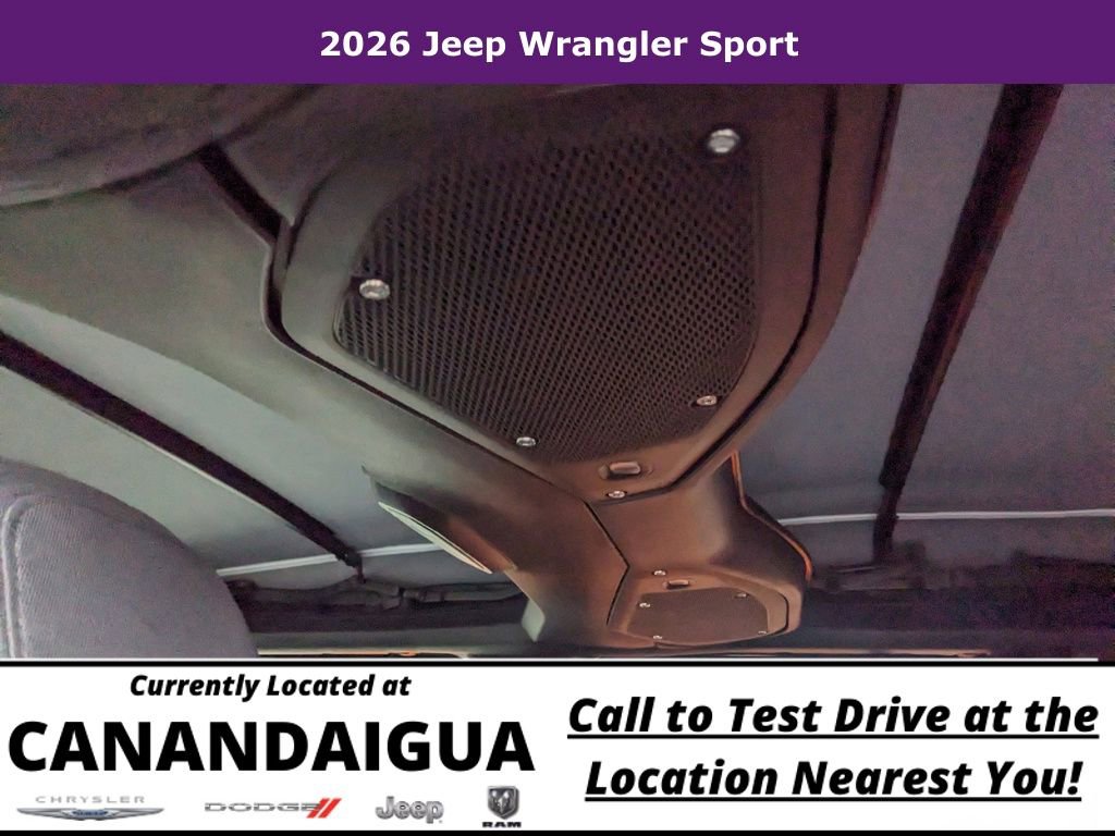 New 2026 Jeep Wrangler Unlimited Sport AWD/4WD image 27