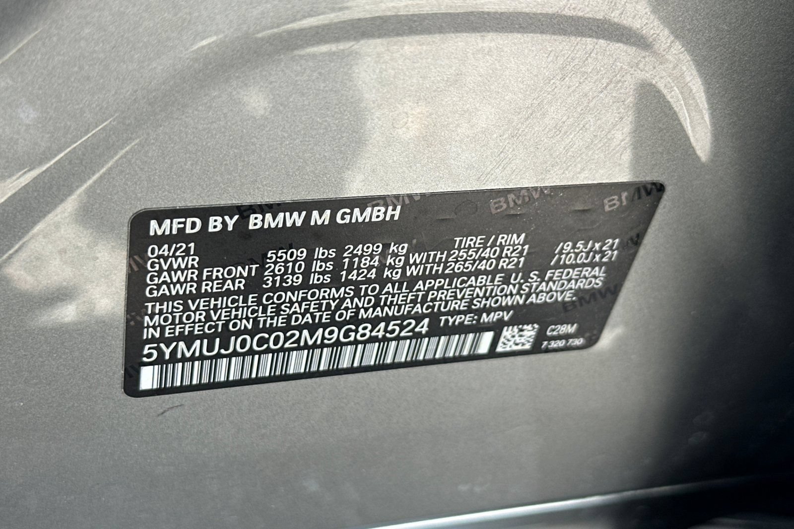 Used 2021 BMW X4 M AWD/4WD image 31