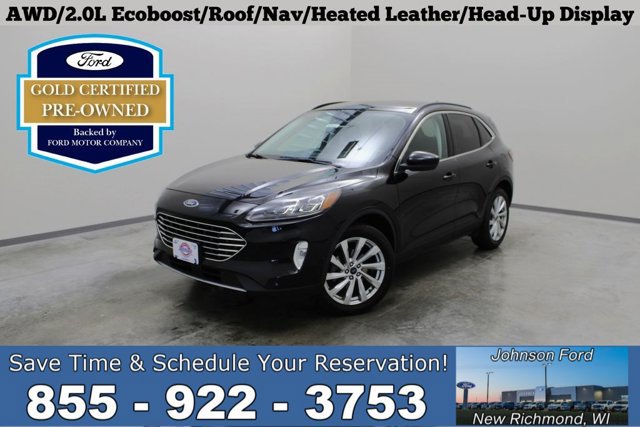 Certified 2022 Ford Escape Titanium w/ Titanium Elite Package AWD/4WD image 1