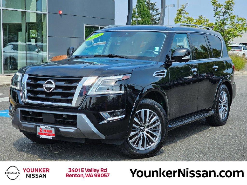 Used 2024 Nissan Armada SL w/ Captain's Chairs Package AWD/4WD image 1